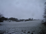 SX25919 Snowy fields by Mill Lay Lane, Llantwit Major.jpg